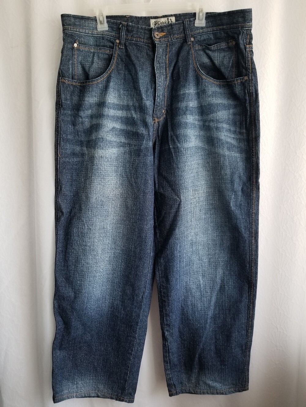 Y2k Baggy God Body Denim Jeans 40 X 30